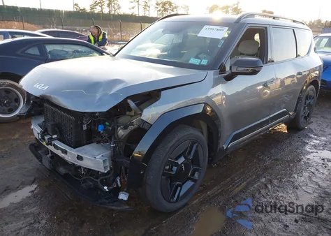 2024 Kia Ev9 Gt-Line из США, поврежденный, VIN KNDAEFS58R6021710